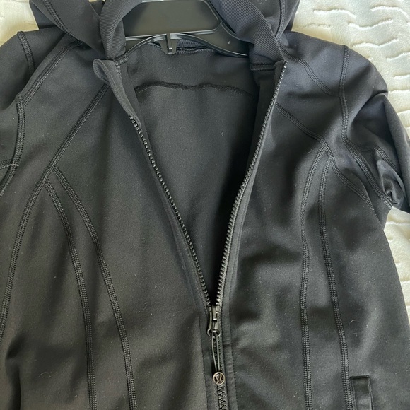 Lululemon Daily Practice Dress Hooded Jacket, Black, Size 4, EUC - Picture 7 of 11